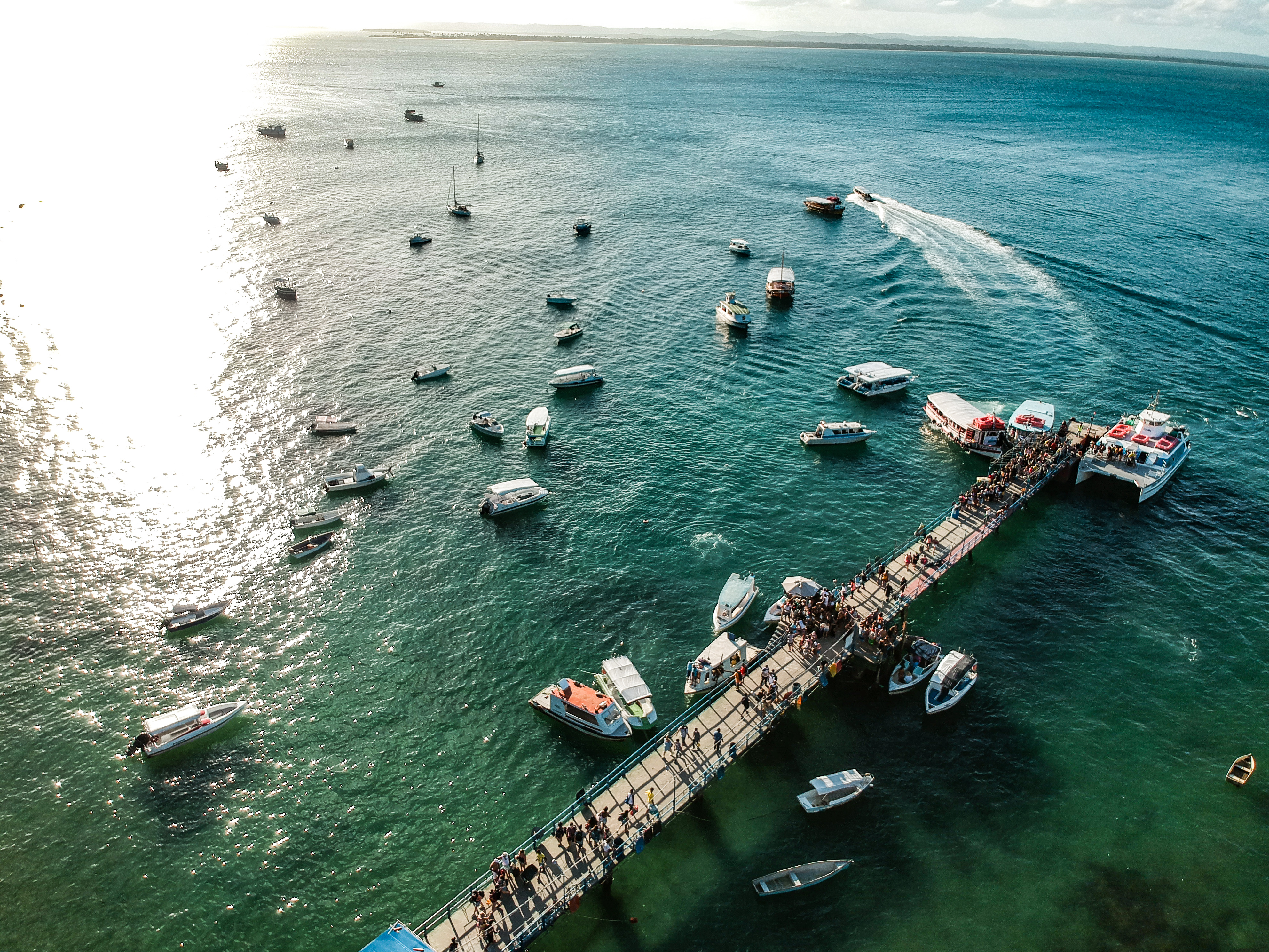 Visitantes e turistas em Cairu